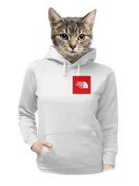 dámska mikina klokanka