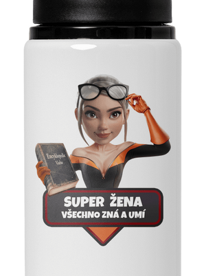Super mama flaša na vodu White
