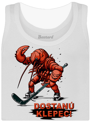 Dostanú klepec dámske tielko klasické White