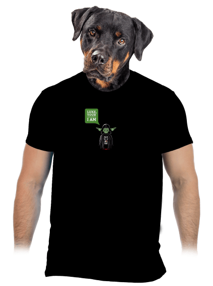 Mr. Yoda: Your grandpa I am pánske tričko Black