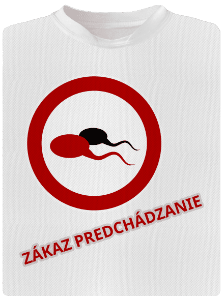 Spermie detské športové tričko White