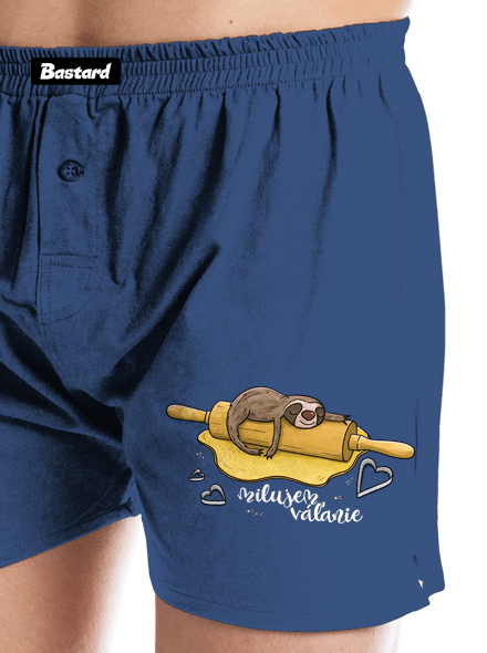 Milujem váľanie pánske trenky Blue