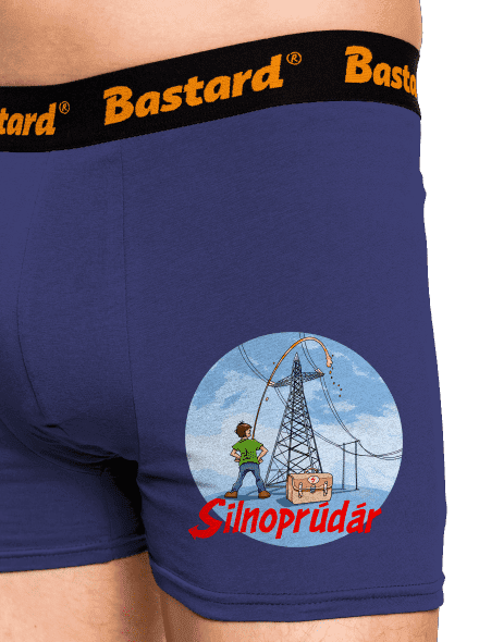Silnoprúdár boxerky Blue Navy