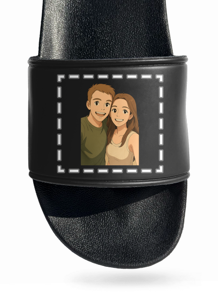 Ghibli efekt z vlastnej fotky šľapky Black