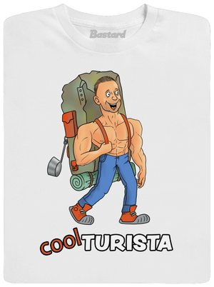 Cool turista pánske dlhý rukáv White