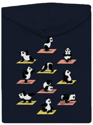 Pandia jóga dámska mikina na zips Navy Mal