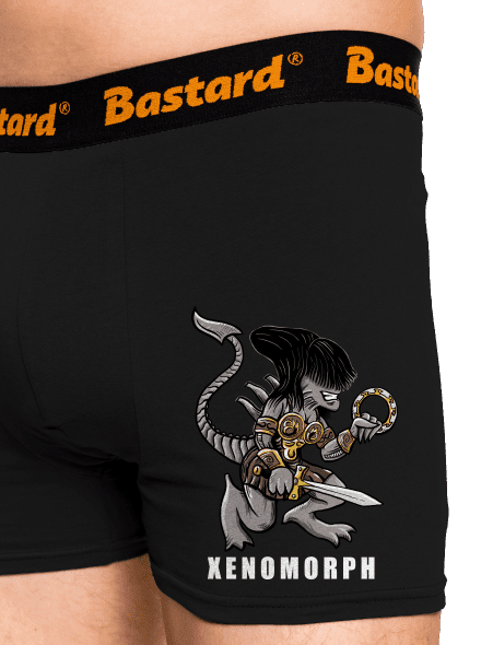 Xenomorph boxerky Black