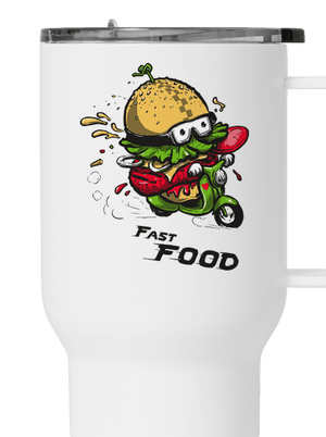 Fast Food termohrnček White