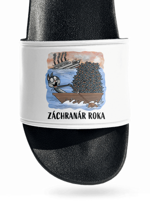 Záchranár roka šľapky White