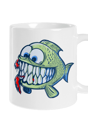 Hladná rybka klasický hrnček White