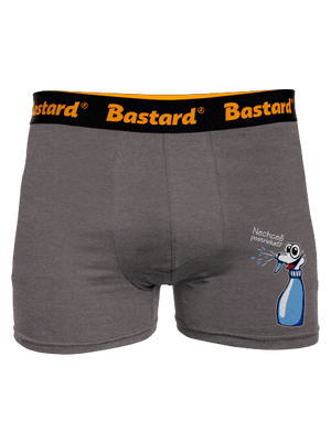 Orchidea a rozprašovač boxerky Gray Melange