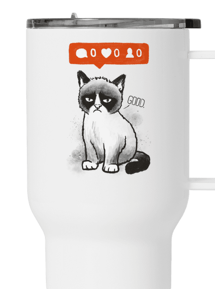 Grumpy termohrnček White
