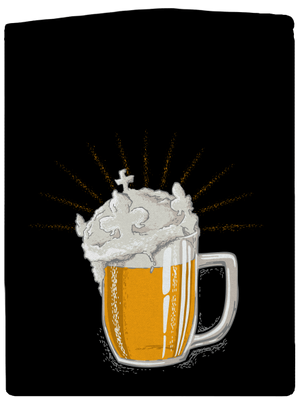 České zlato pánska mikina na zips Black