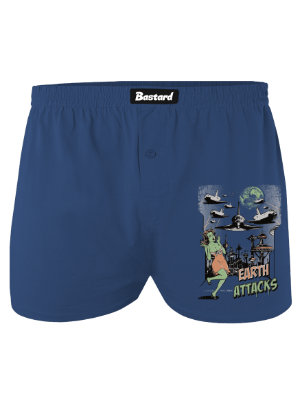 Zem útočí pánske trenky Blue