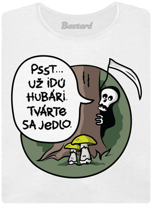 Muchotrávky zelené dámske tričko White