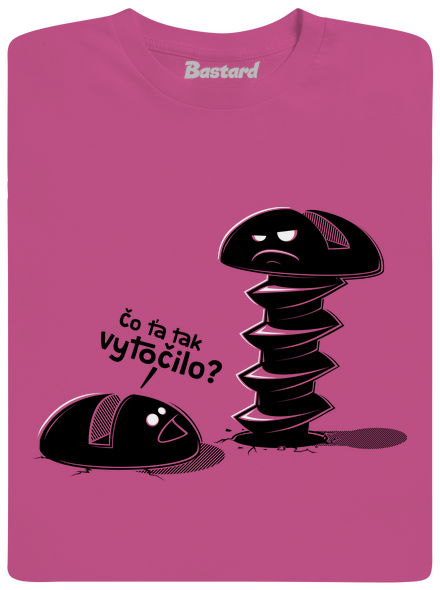 Vytočený detské tričko Fuchsia