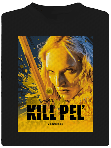 Kill Peľ detské športové tričko Black