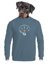 unisex mikina bez kapucne