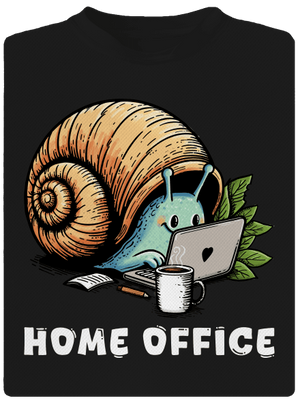 Slimákov home office detské športové tričko Black