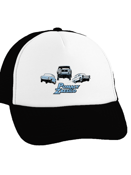Pomaly a zbesilo šiltovka truckerka Black cap