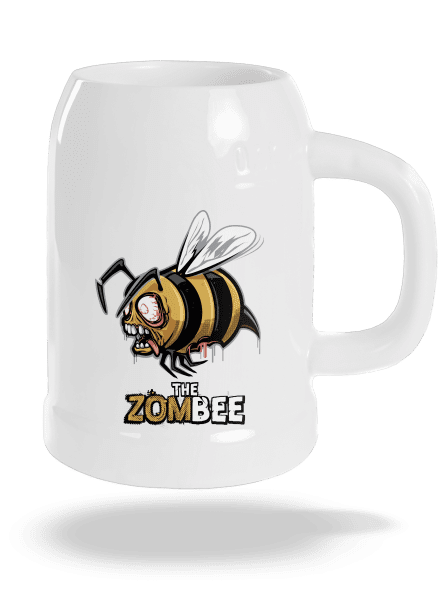 ZomBee - žltá polliter White