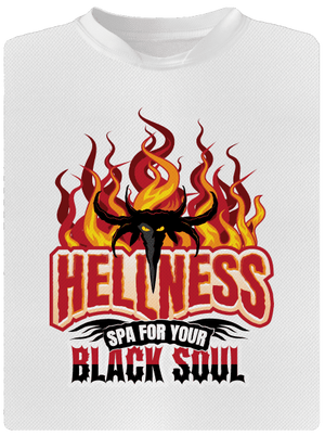 Hellness pánske športové tričko White