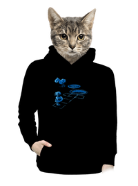 dámska mikina klokanka