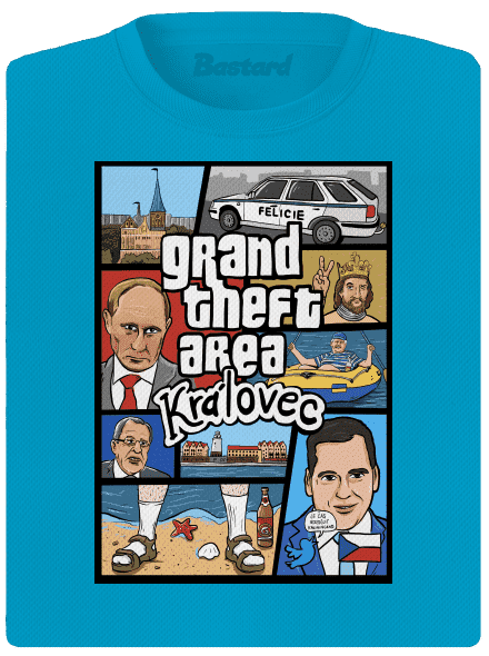 Královec dámske športové tričko Blue Atol