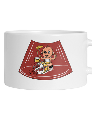 Bubeníček hrnček makronka White