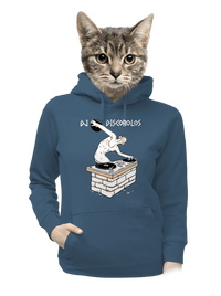 dámska mikina klokanka