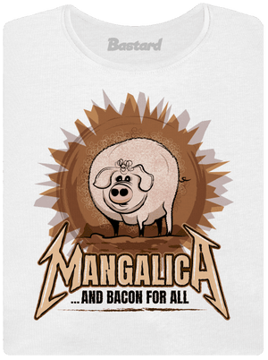 Mangalica dámske tričko prémium White