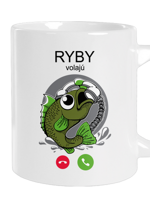 Ryby volají veľký hrnček White