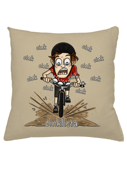 Cinklista vankúš Beige