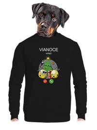 unisex mikina bez kapucne