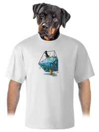 unisex tričko oversized