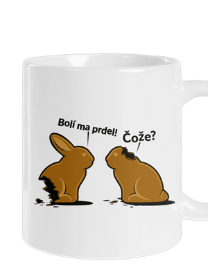 Bolí ma prdel klasický hrnček White