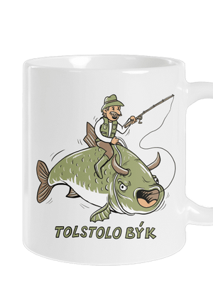 Tolstolobýk klasický hrnček White