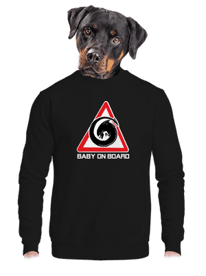 unisex mikina bez kapucne