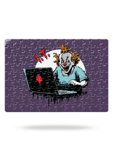 I.T. Klaun puzzle White