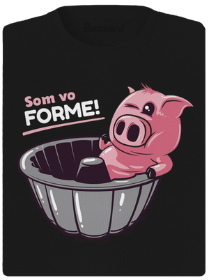 Vo forme dámske športové tričko Black