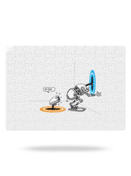 Portal puzzle White