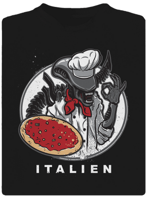 Italien pánske športové tričko Black