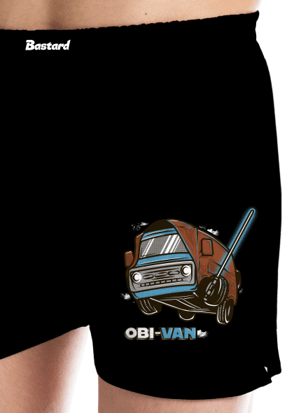 Obi Van pánske trenky Black