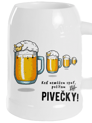 Pivečka polliter White