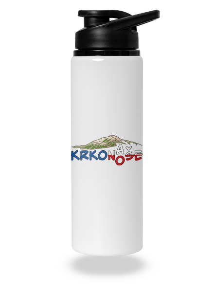Krkonoše flaša na vodu White