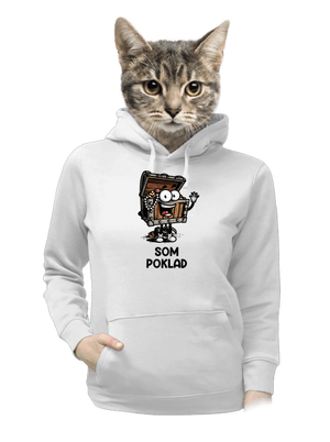 dámska mikina klokanka