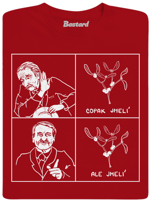 Cimrman: Copak jmelí pánske dlhý rukáv Red