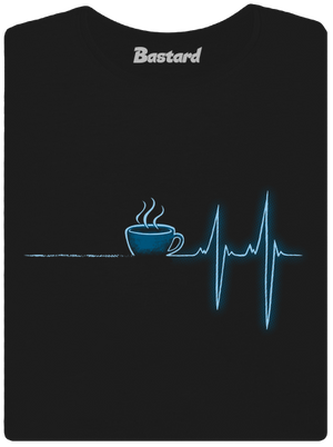 Coffee help dámske tričko Black