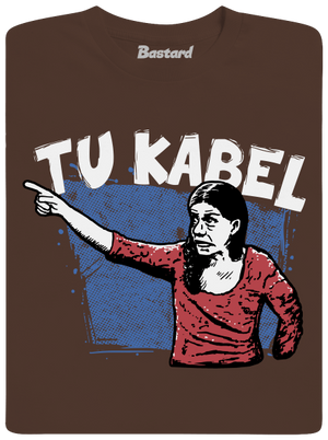 Tukabel pánske tričko Brown