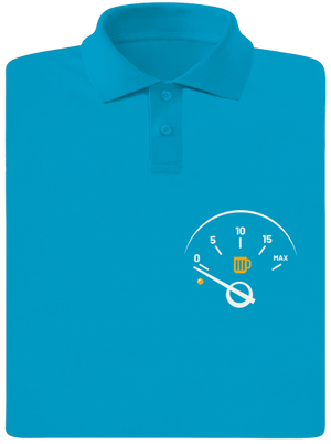 Prázdna nádrž pánska polokošeľa Blue Atol